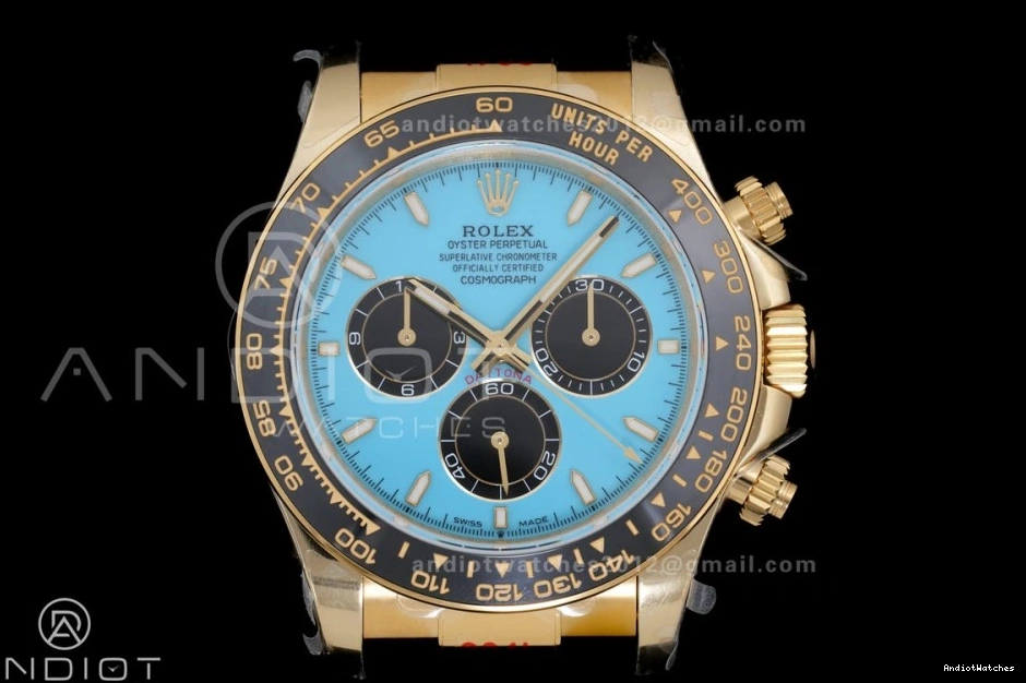 QF Turquoise (Gain on Dial V10 1:1 Oyster-flex 502 Strap QF4131 Weight) 126518 Daytona Edition 2025 Best Comfortable 0110